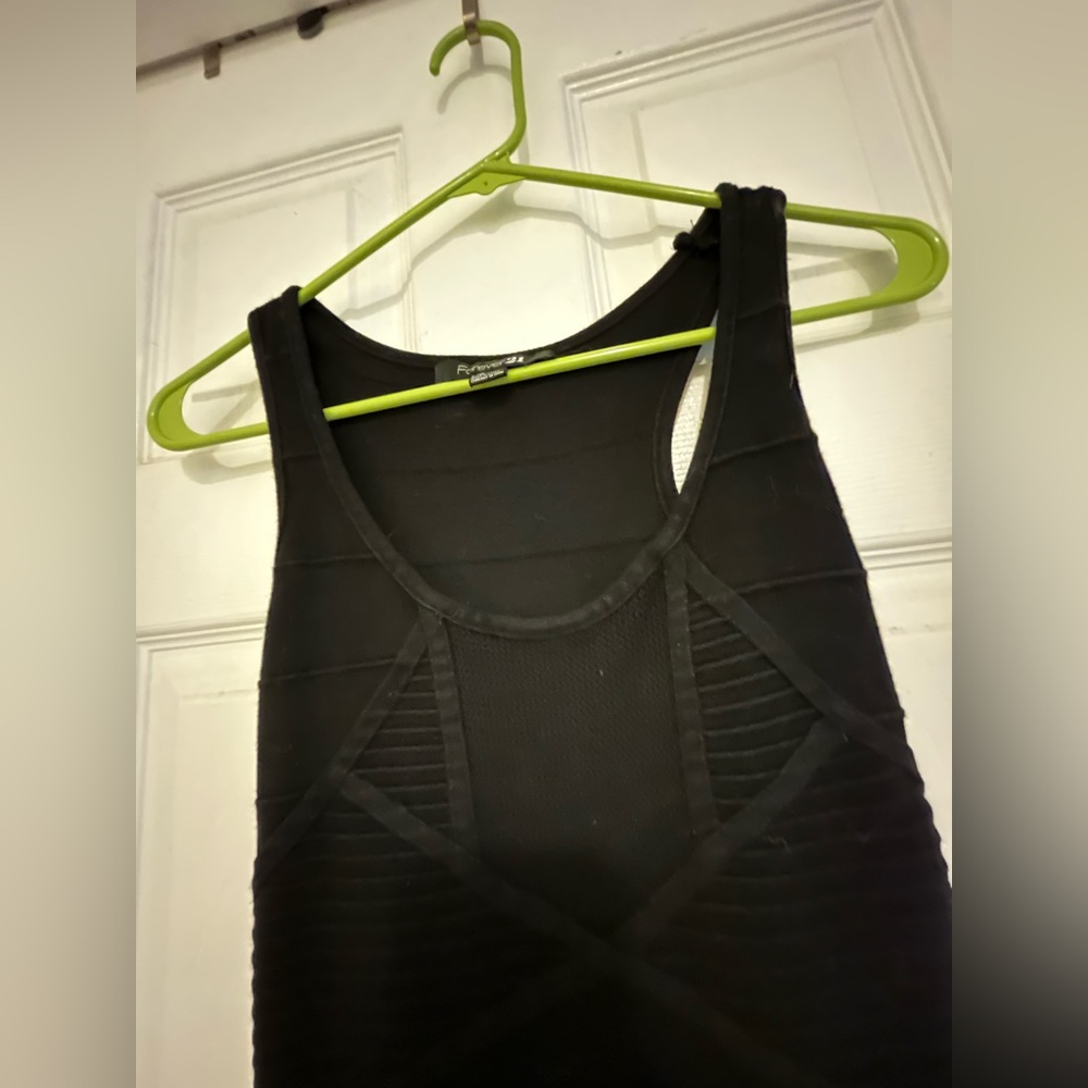 Forever 21 Black Bodycon Party Minidress